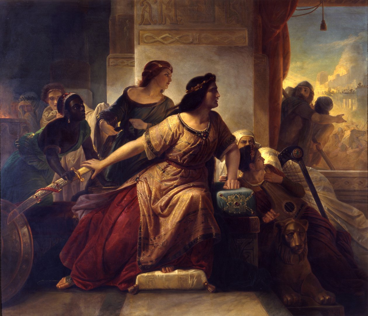 Semiramis, 1852 tekijältä Christian Koehler