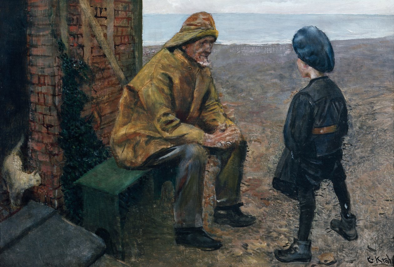 Normandiesta, haastattelusta tekijältä Christian Krohg