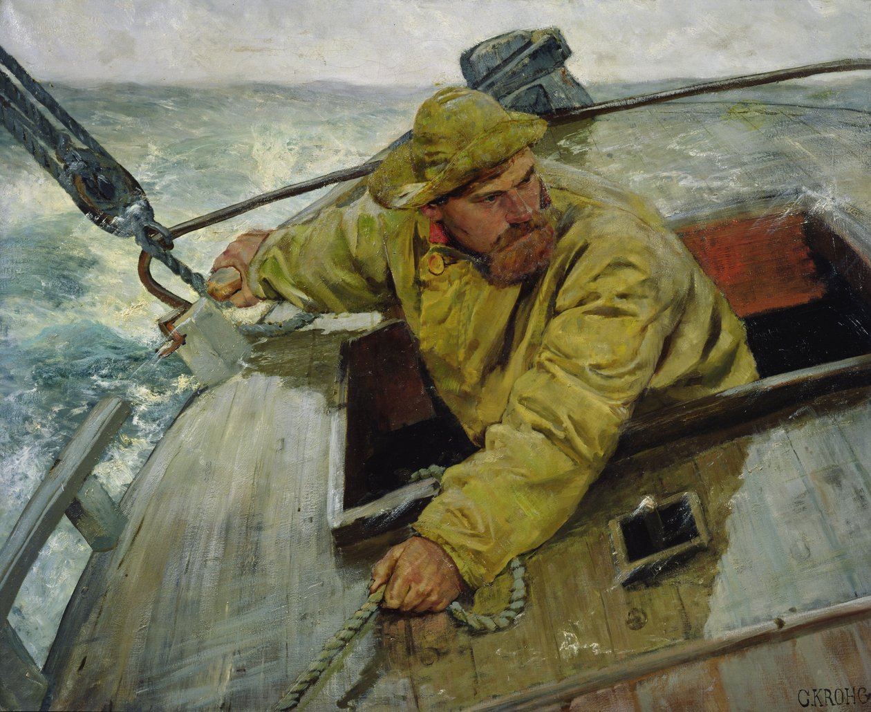 Kova Alee tekijältä Christian Krohg