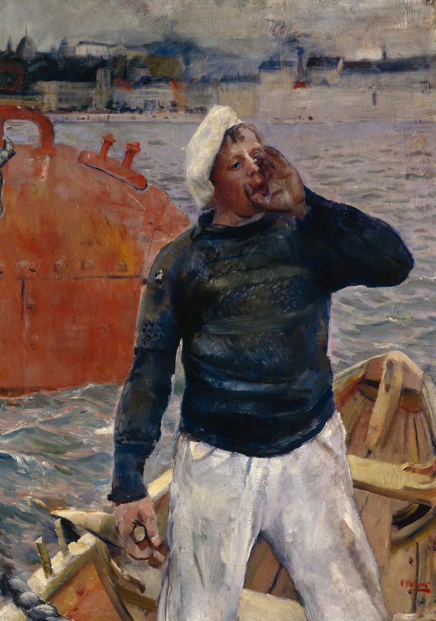 Vedä sisään tekijältä Christian Krohg