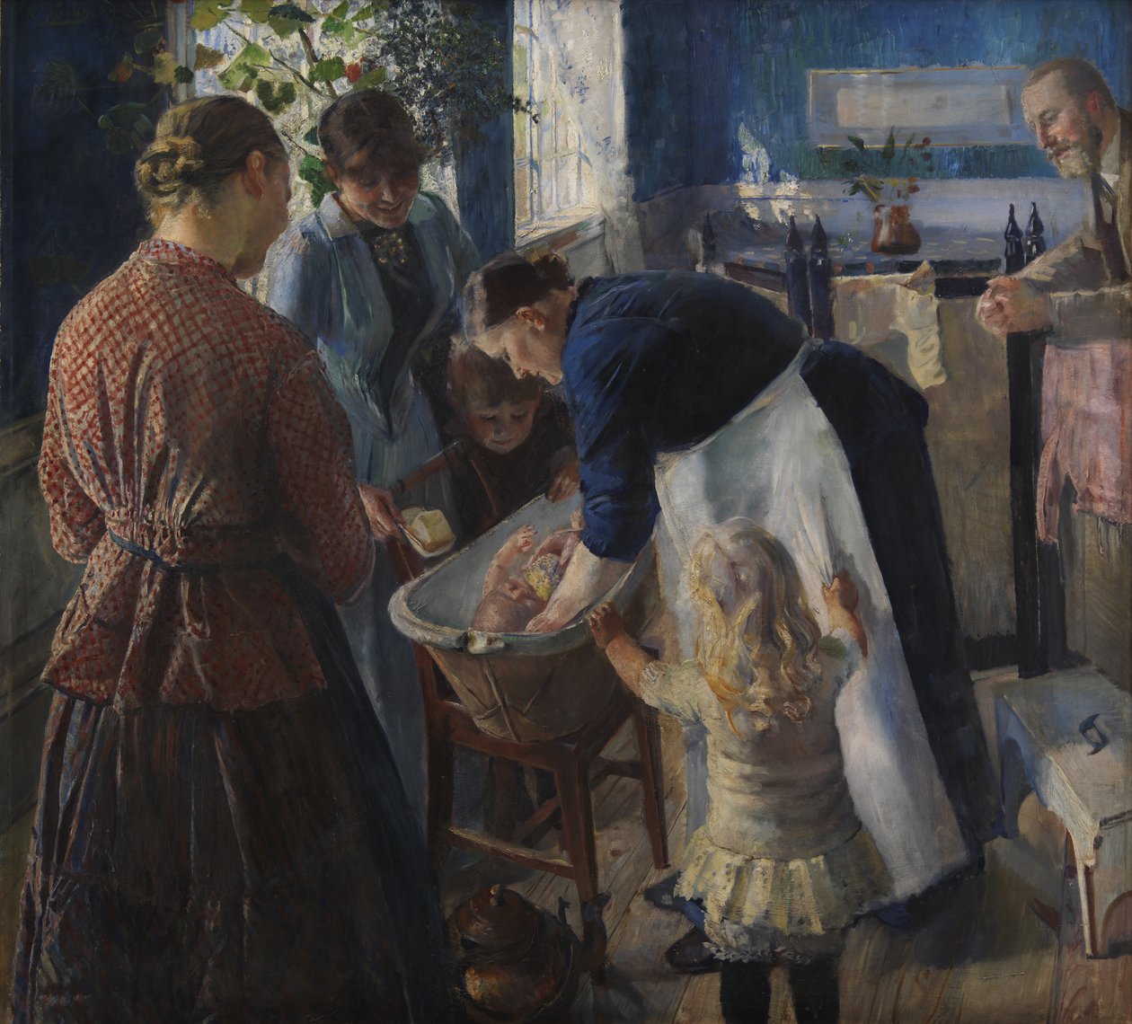 Kylpyammeessa tekijältä Christian Krohg