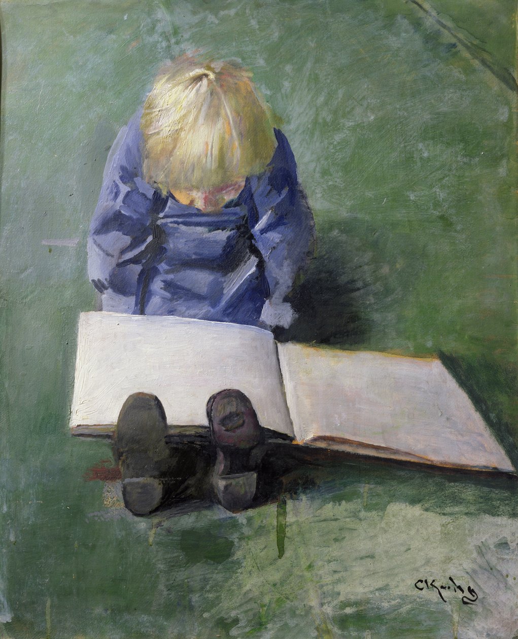 Pikku Ebbe lukee tekijältä Christian Krohg