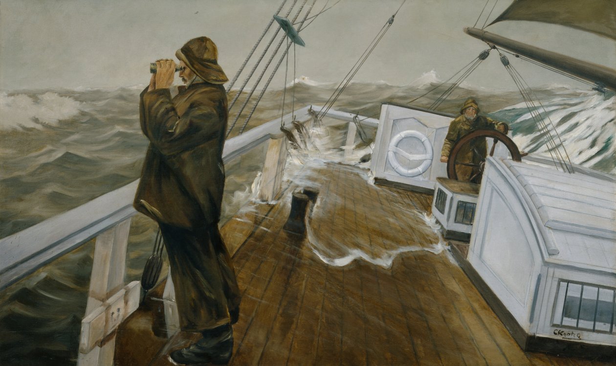Lentäjä hakusessa tekijältä Christian Krohg