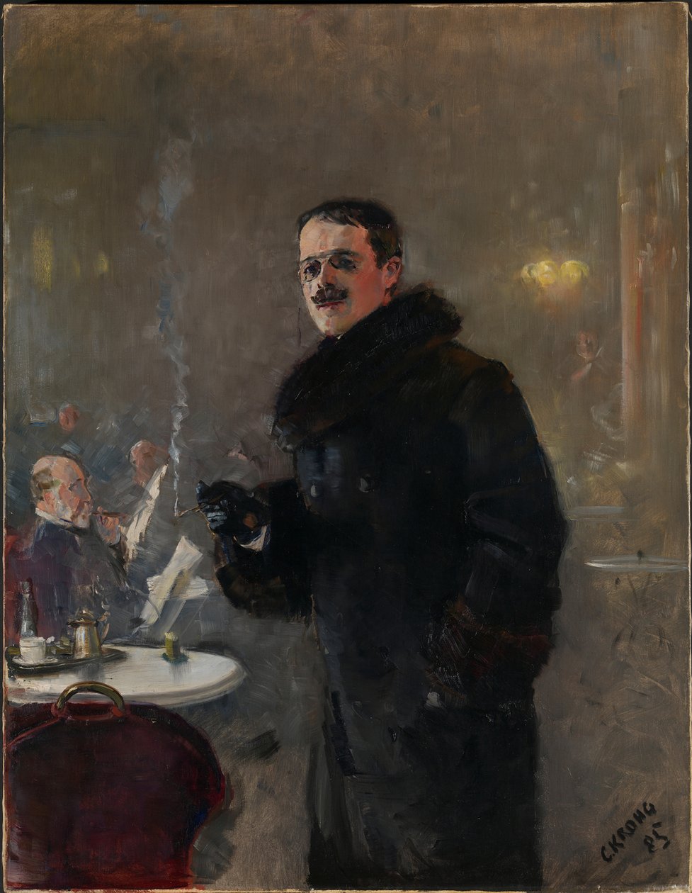 Gerhard Munthen muotokuva 1849-1929, 1885. tekijältä Christian Krohg