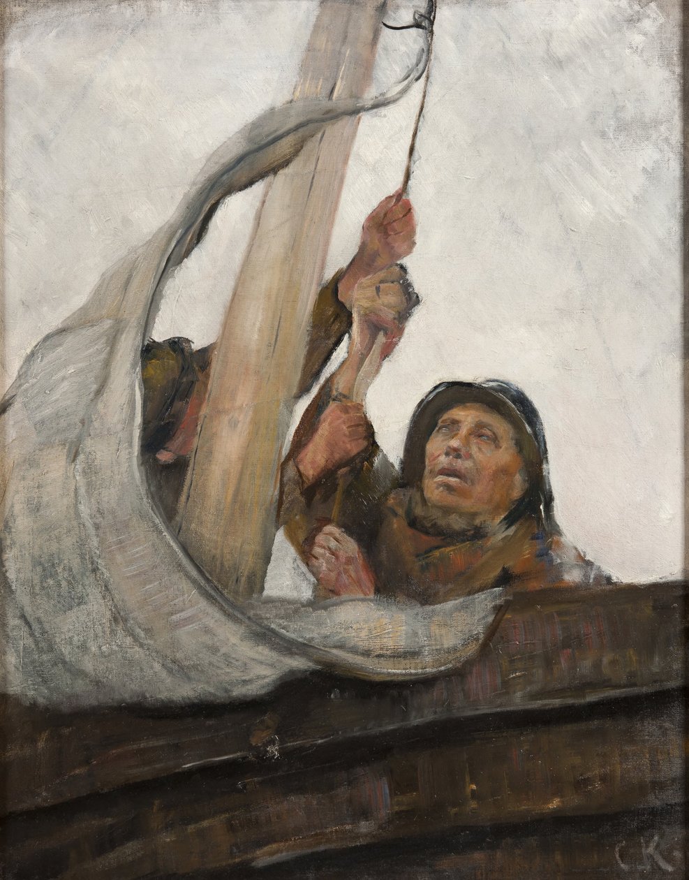 Purjeet ylös tekijältä Christian Krohg