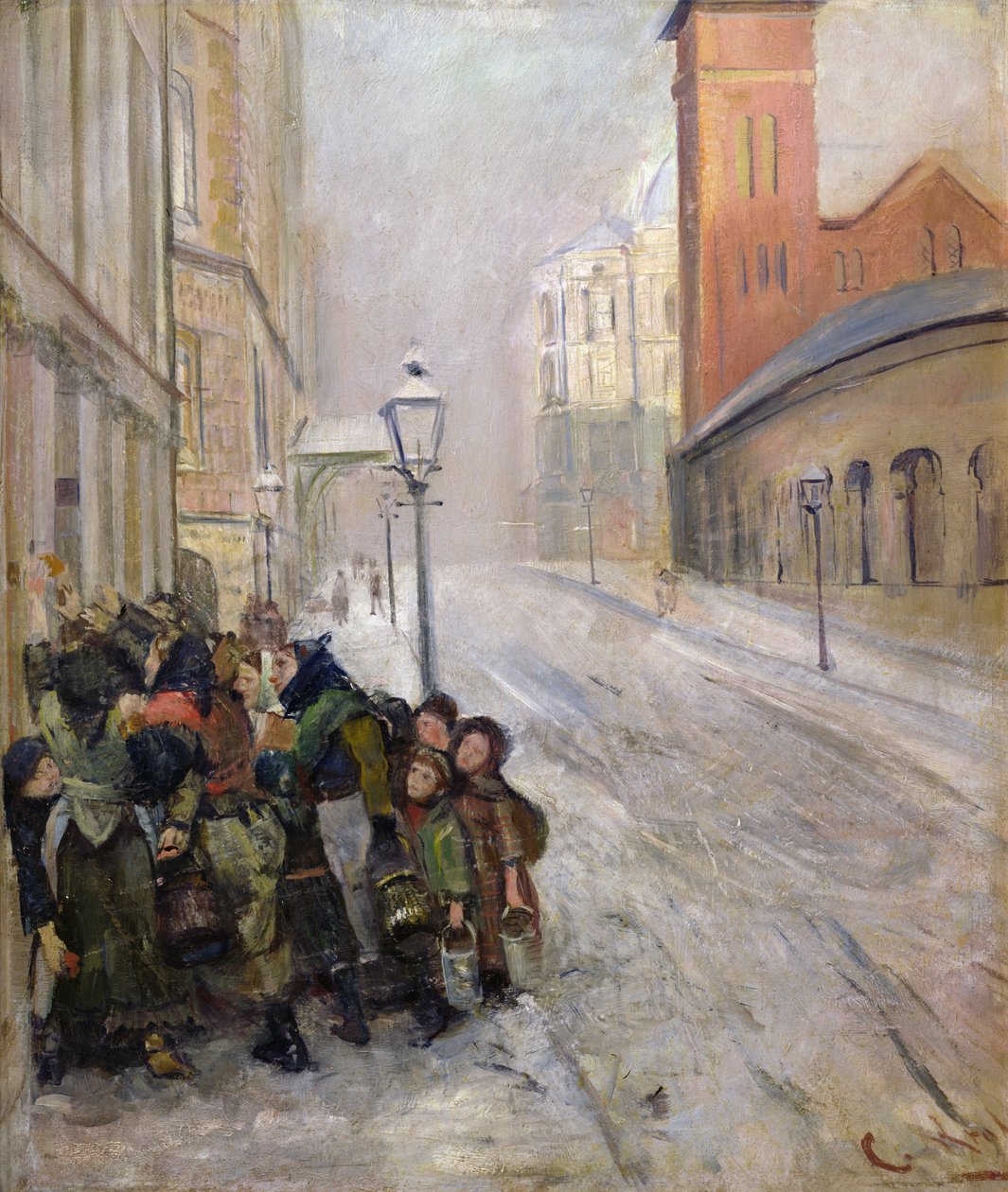 Taistelu selviytymisestä tekijältä Christian Krohg