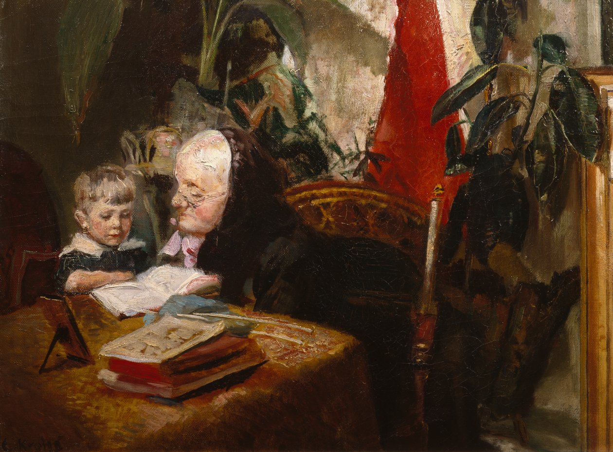 Kuvitettu kirja tekijältä Christian Krohg