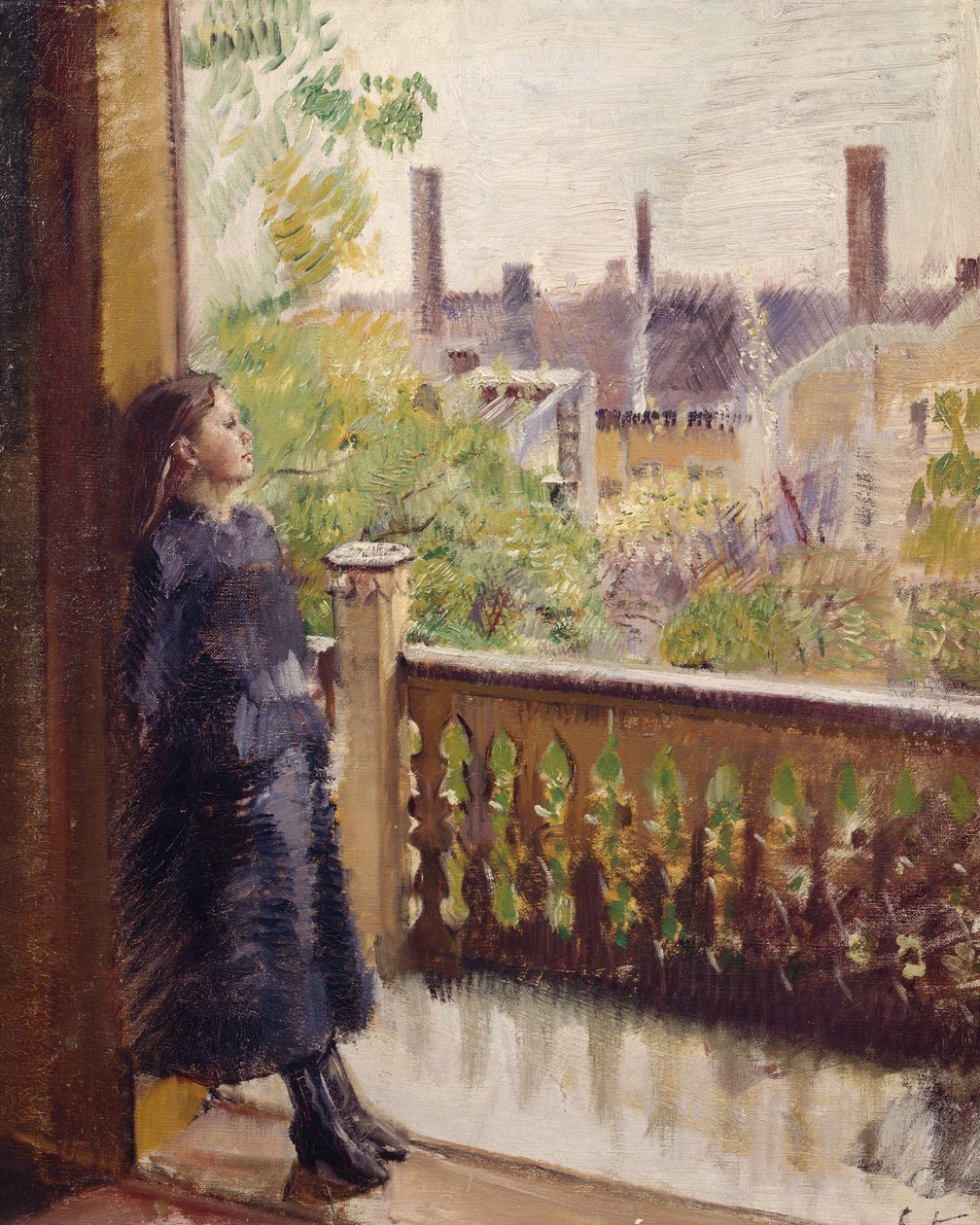 Grønnegaten veranta tekijältä Christian Krohg