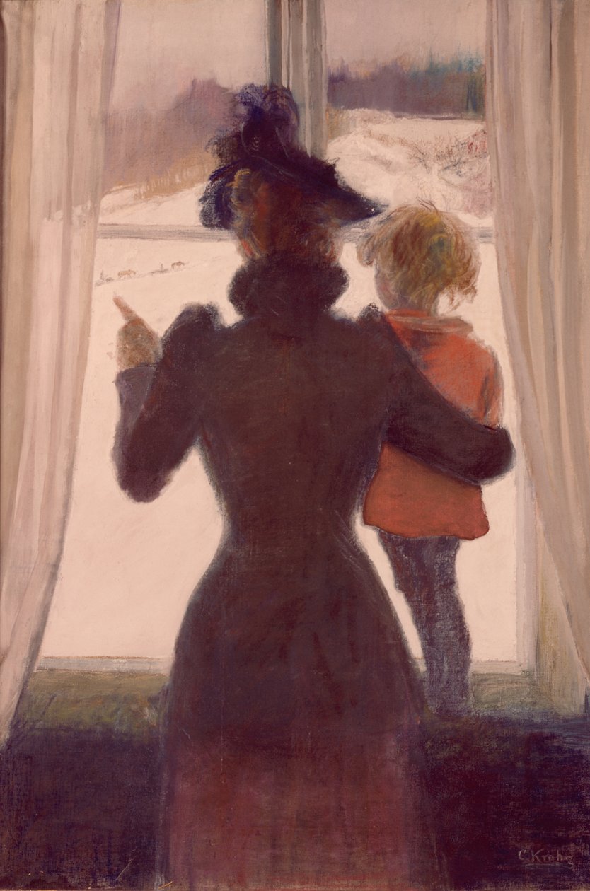 Nimetön (maalaus) tekijältä Christian Krohg