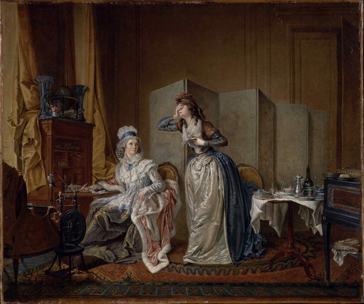Huono uutinen, 1794. tekijältä Christian Marie Colin De La Biochaye