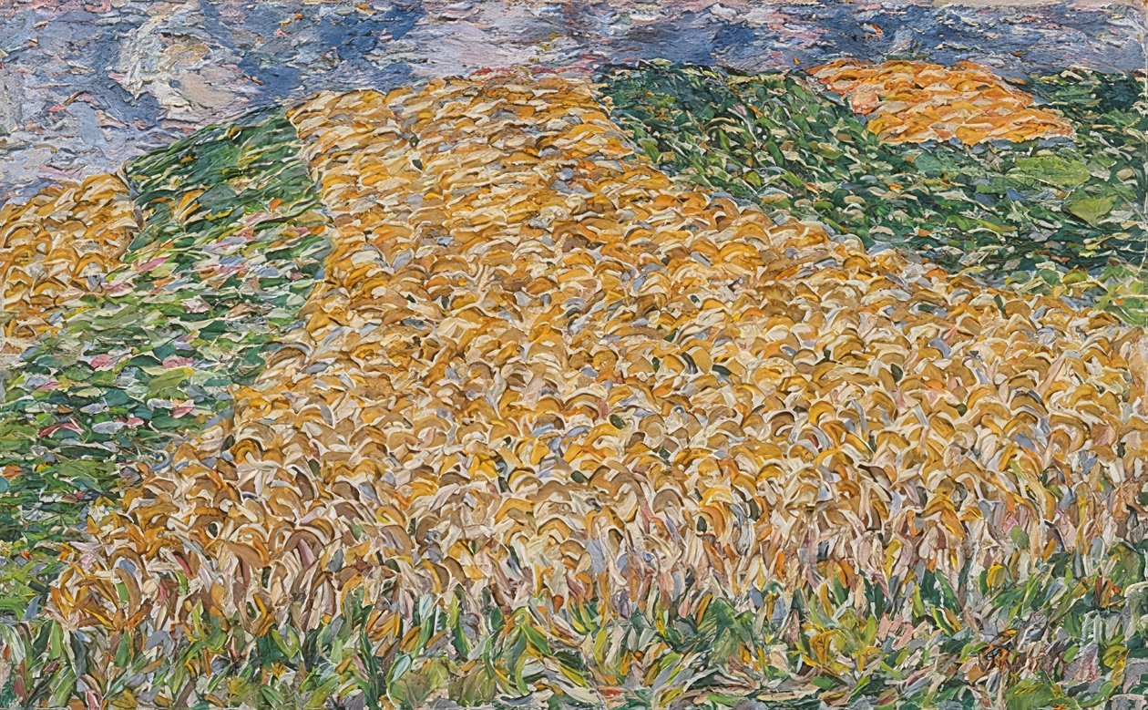 Kornfeld. 1907 tekijältä Christian Rohlfs