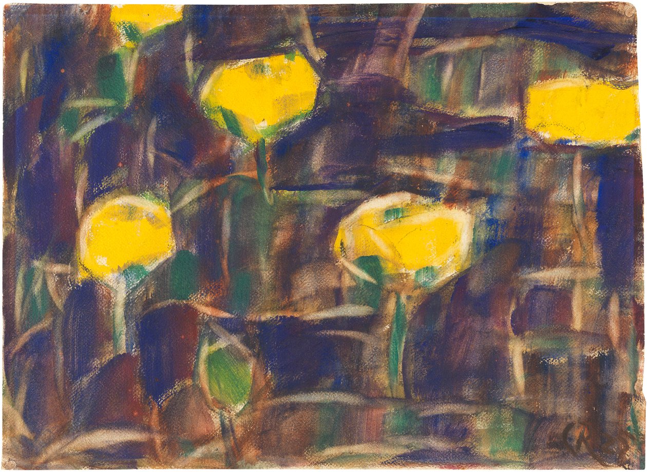 Vesililjat, 1925. tekijältä Christian Rohlfs