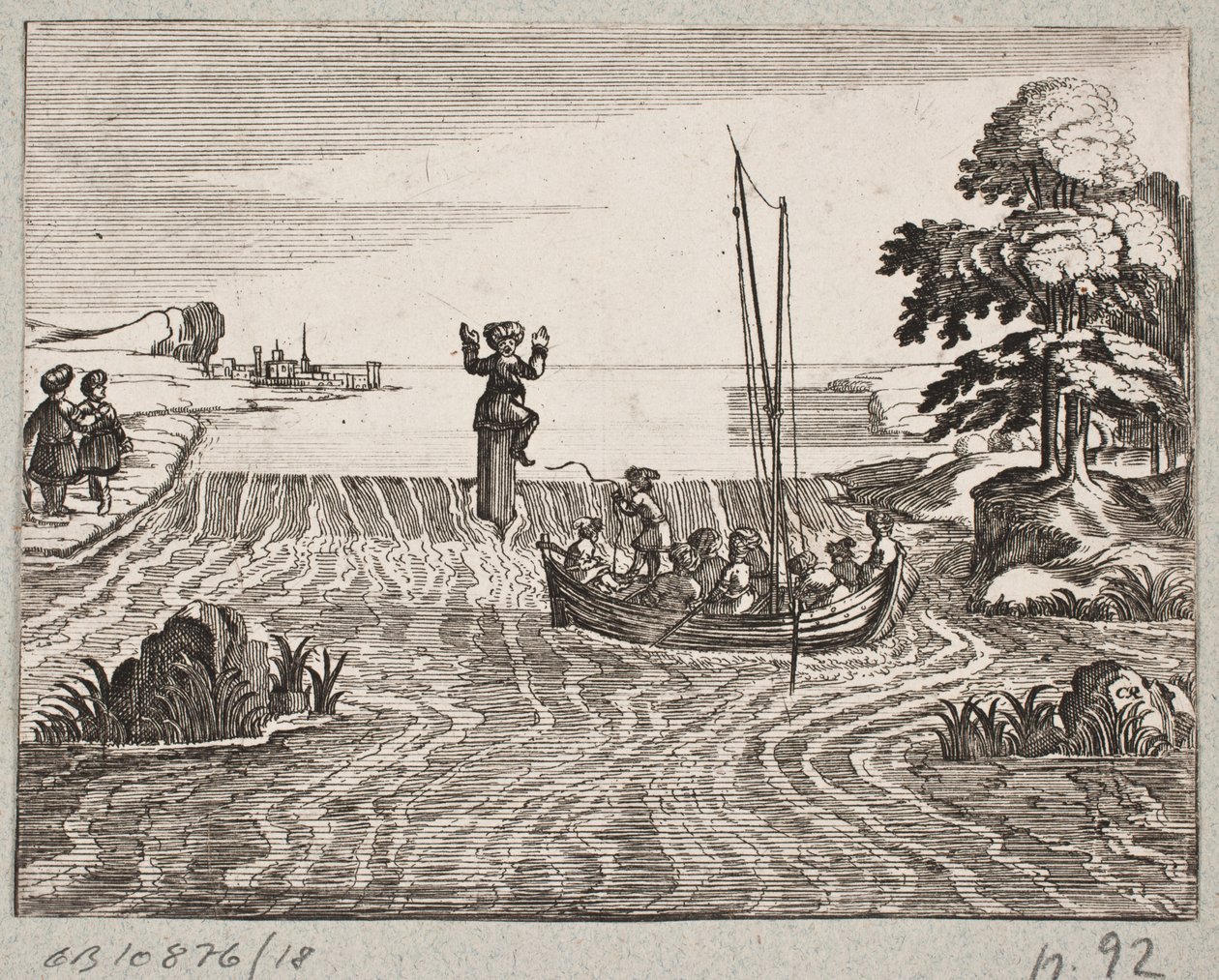 Kuvitus Adam Oleariukselle, "Persialainen Rosenthal, nerokas runoilija Schich Saadi […]", Schleswig 1660 tekijältä Christian Rothgiesser