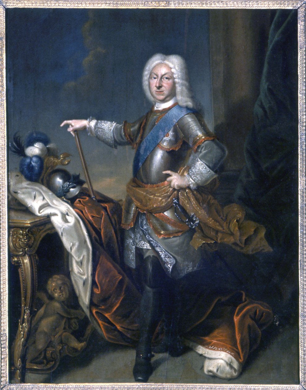 Herzog Friedrich II, 1729 tekijältä Christian Schilbach