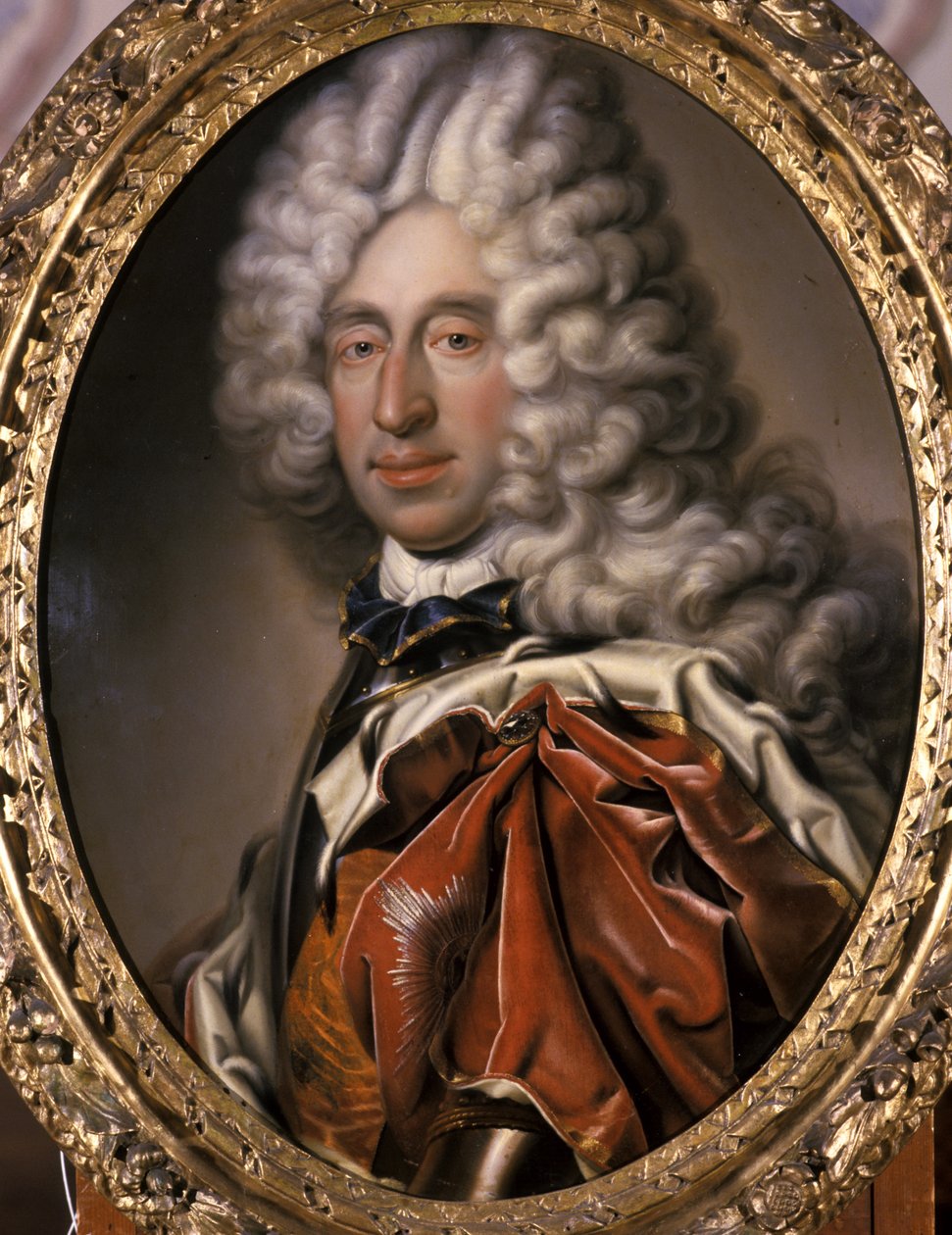 Johann Wilhelm, Sachsen-Eisenachin herttua (öljy kuparille) tekijältä Christian Schilbach
