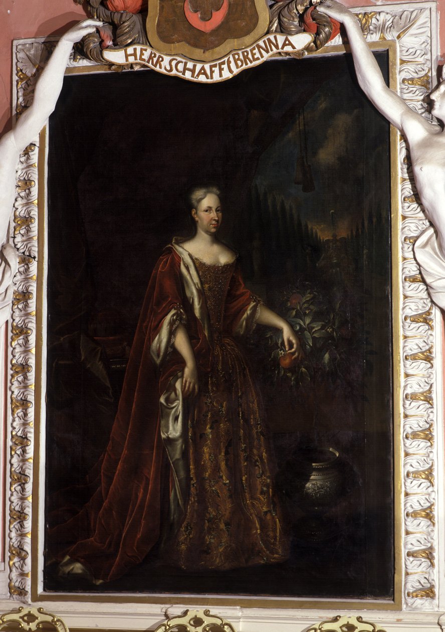 Magdalena Augusta, Saksi-Gotha-Altenburgin herttuatar, vuosina 1708-32 tekijältä Christian Schilbach