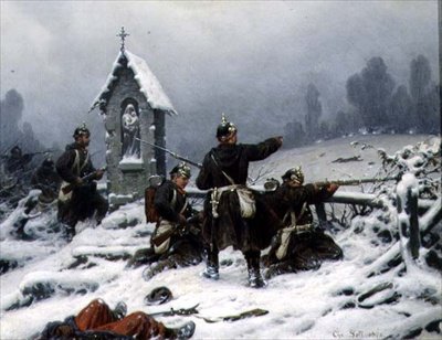Temppelin talvisota, 1846 tekijältä Christian Sell