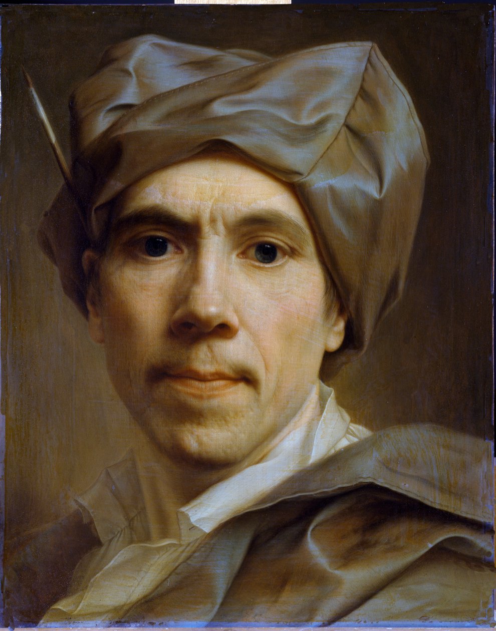 Omakuva, n. 1747 (öljy kuparille) tekijältä Christian Seybold