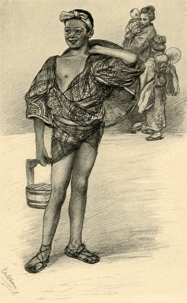 Japanilainen poika, 1898. tekijältä Christian Wilhelm Allers