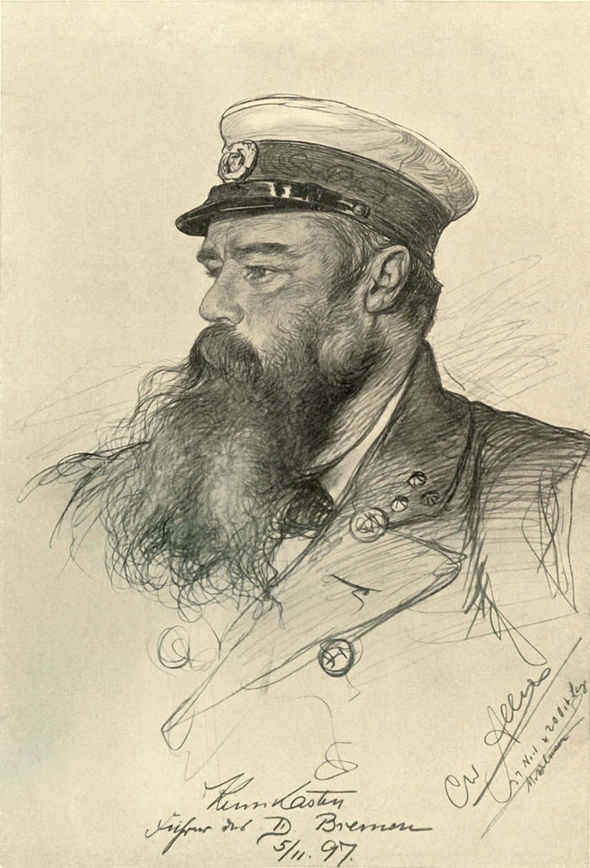 "Bremenin" kapteeni, 1898. tekijältä Christian Wilhelm Allers
