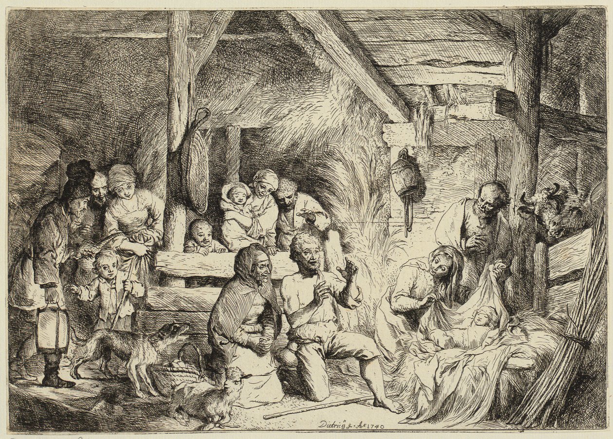 Paimenten kumarrus tekijältä Christian Wilhelm Ernst Dietrich