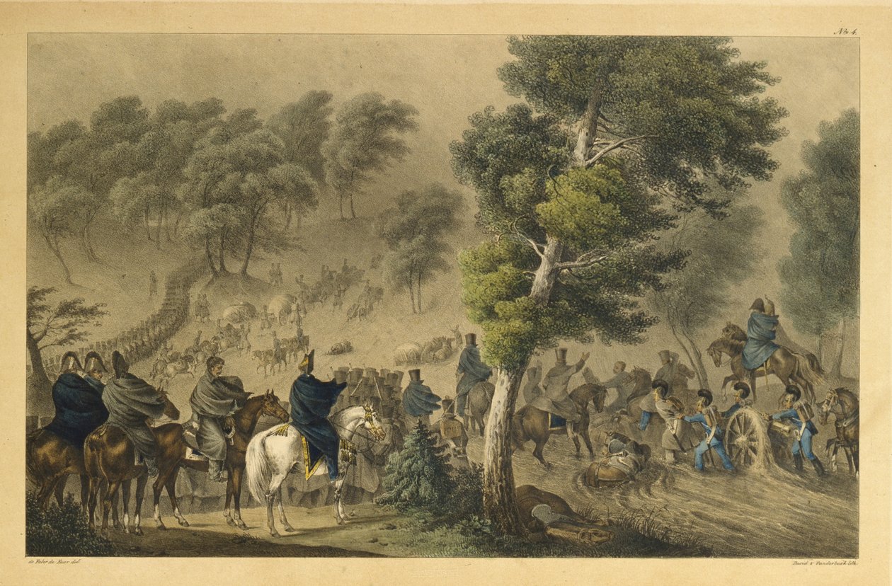 Kirgaliczkyn ja Sudervan välillä, 30. kesäkuuta 1812, 1820-luku tekijältä Christian Wilhelm von Faber du Faur