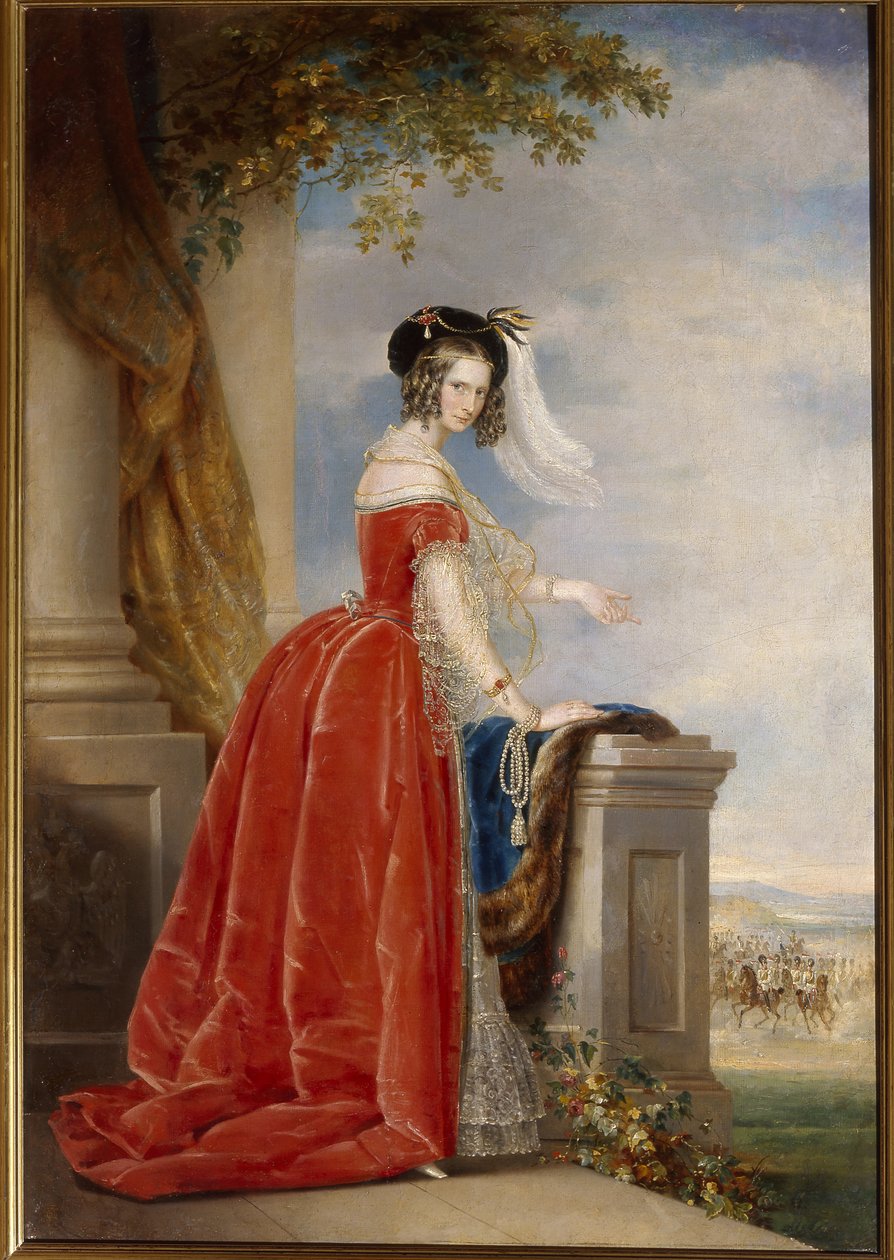 Keisarinna Aleksandra Fedorovnan muotokuva vuoden 1840 jälkeen tekijältä Christina Robertson