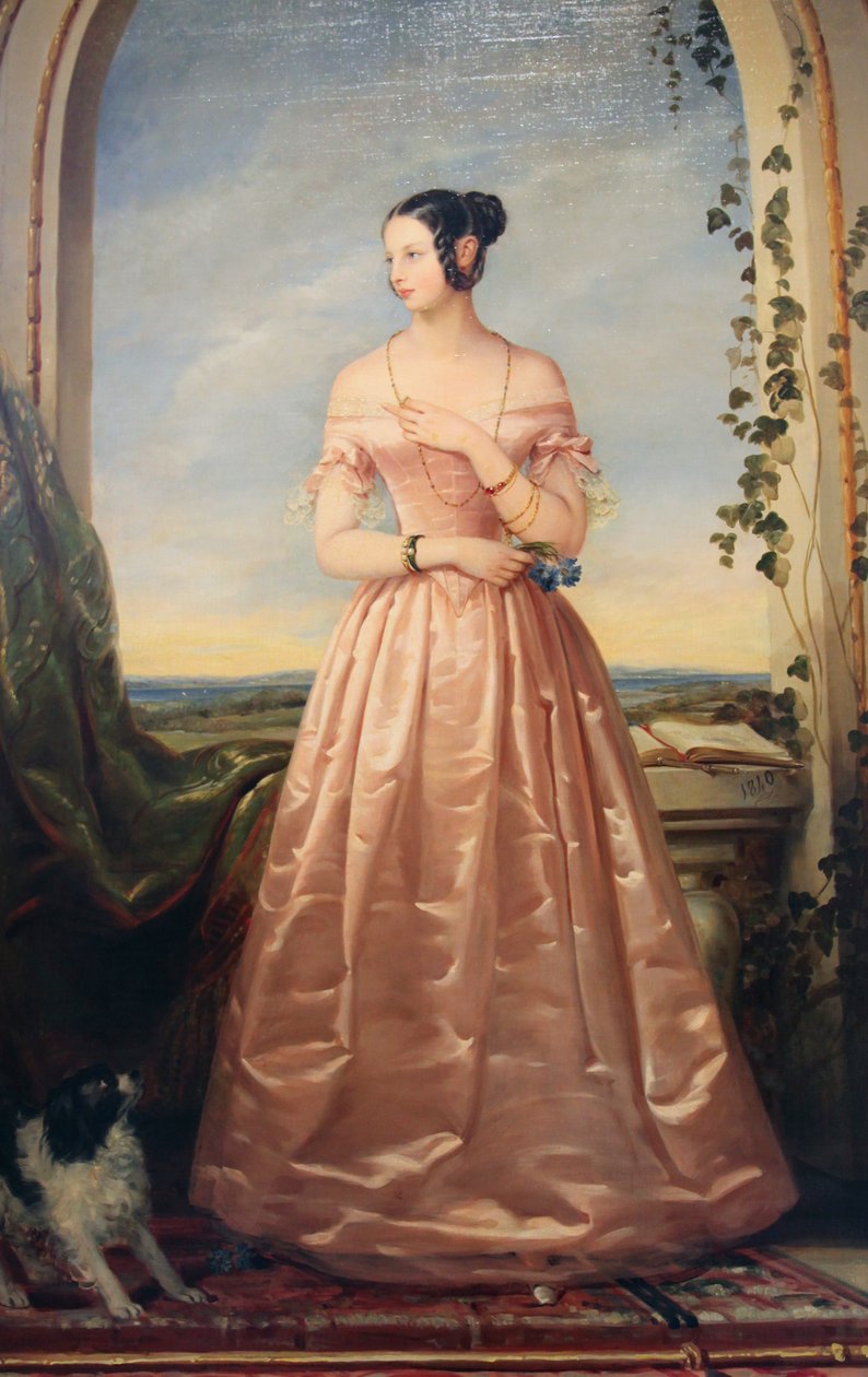 "Suurruhtinatar Aleksandra Nikolajevnan muotokuva", 1840. tekijältä Christina Robertson