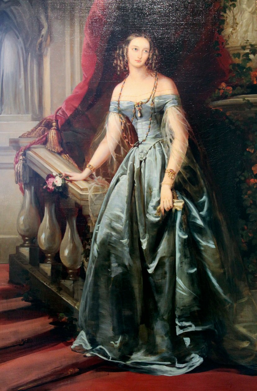 "Suurruhtinatar Olga Nikolajevnan muotokuva", 1841. tekijältä Christina Robertson