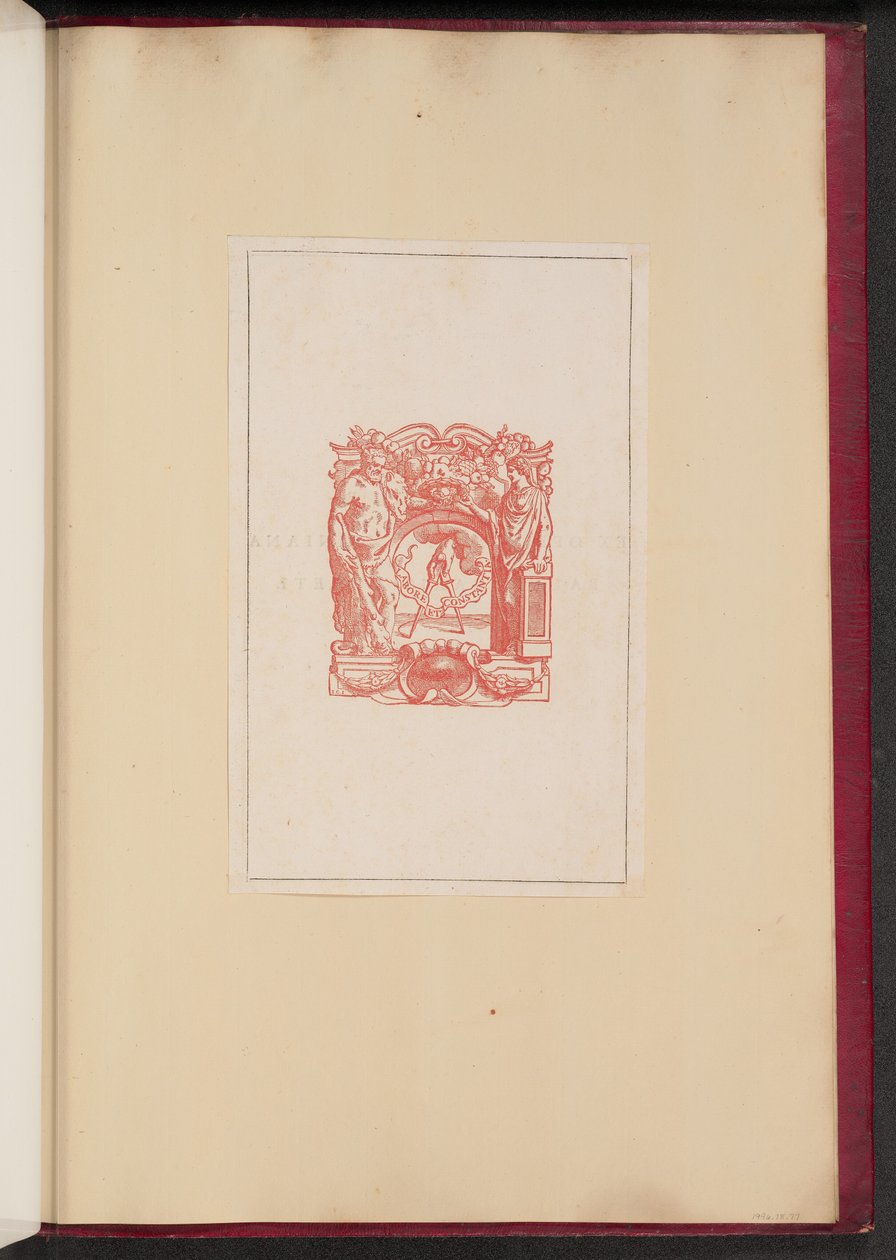 Tulostinlaite Plantin Pressille tekijältä Christoffel Jegher after Sir Peter Paul Rubens