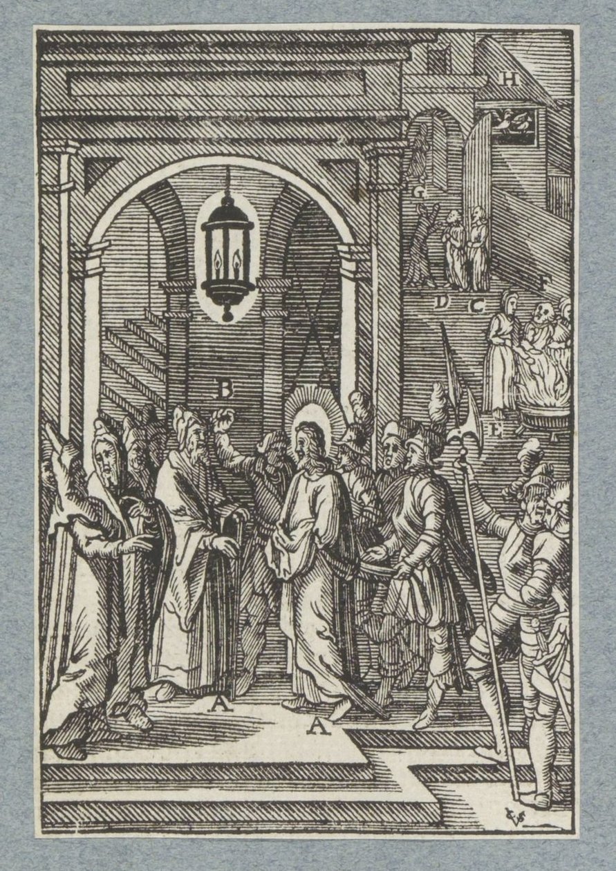 Kristus Hannakselle tekijältä Christoffel van Sichem (II)