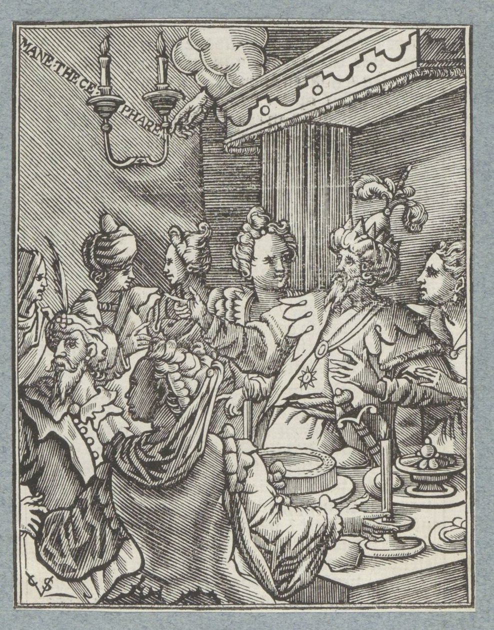 Belsassarin juhla tekijältä Christoffel van Sichem (II)