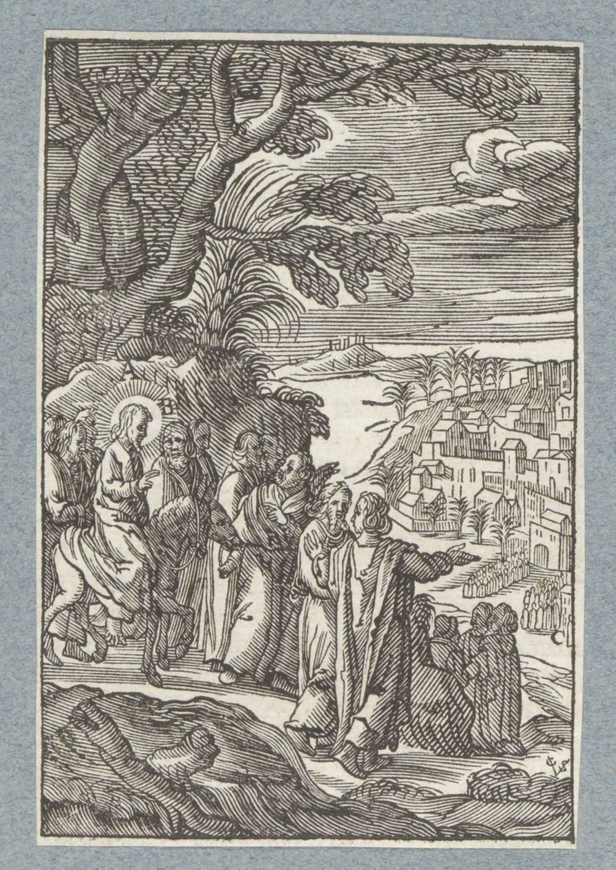 Pääsy Jerusalemiin tekijältä Christoffel van Sichem (II)