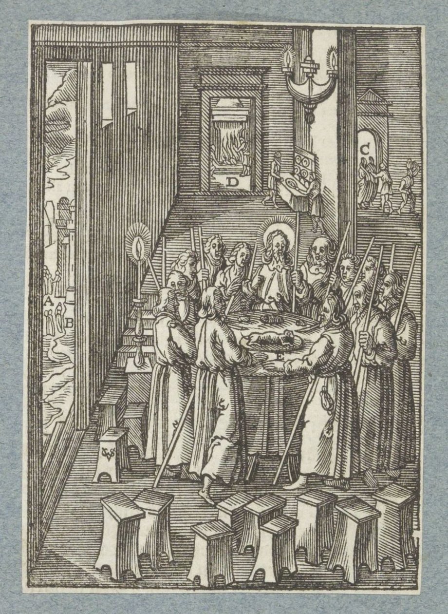 Pesachmaal tekijältä Christoffel van Sichem (II)