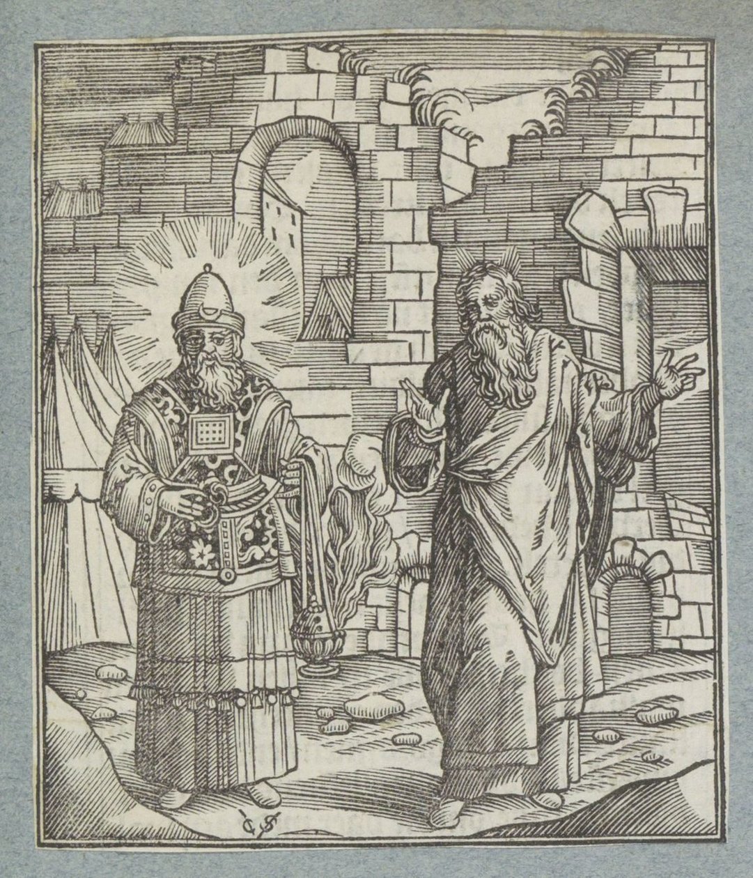 Pappillinen asu tekijältä Christoffel van Sichem (II)