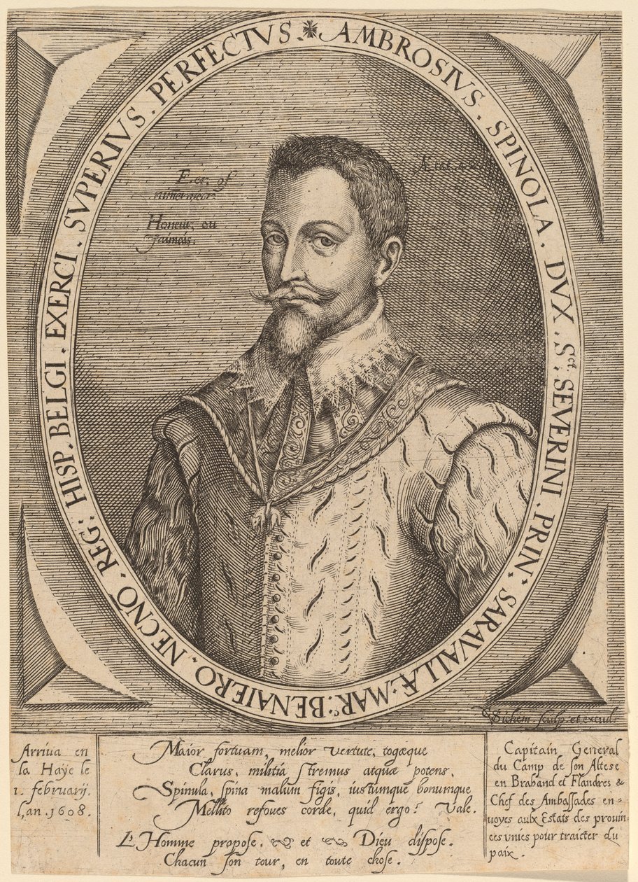 Ambrosius Spinolafinnish tekijältä Christoffel van Sichem I