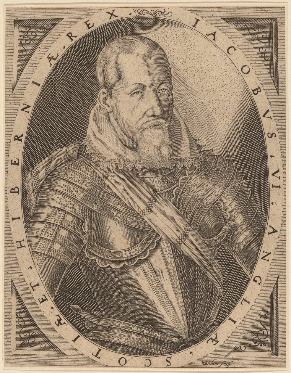 James I, Ison-Britannian kuningas tekijältä Christoffel van Sichem I