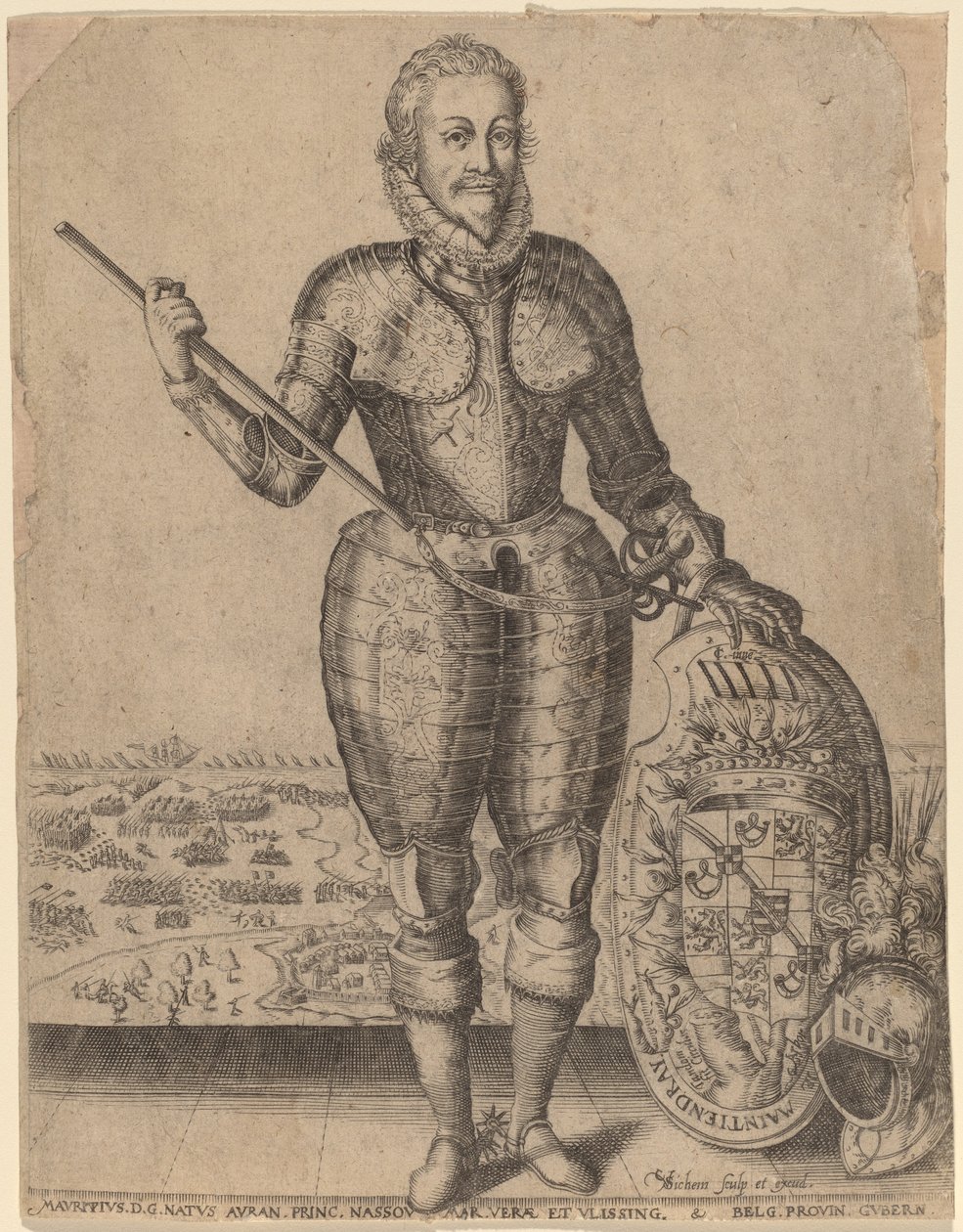 Maurice of Nassau, Orangen prinssi tekijältä Christoffel van Sichem I