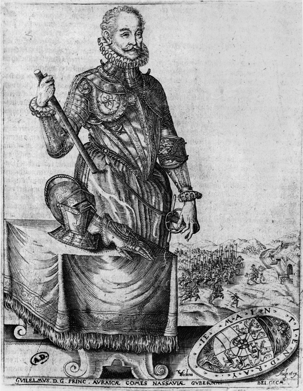 William I (1533-84) "Hiljainen", Orangen prinssi tekijältä Christoffel van the Elder Sichem