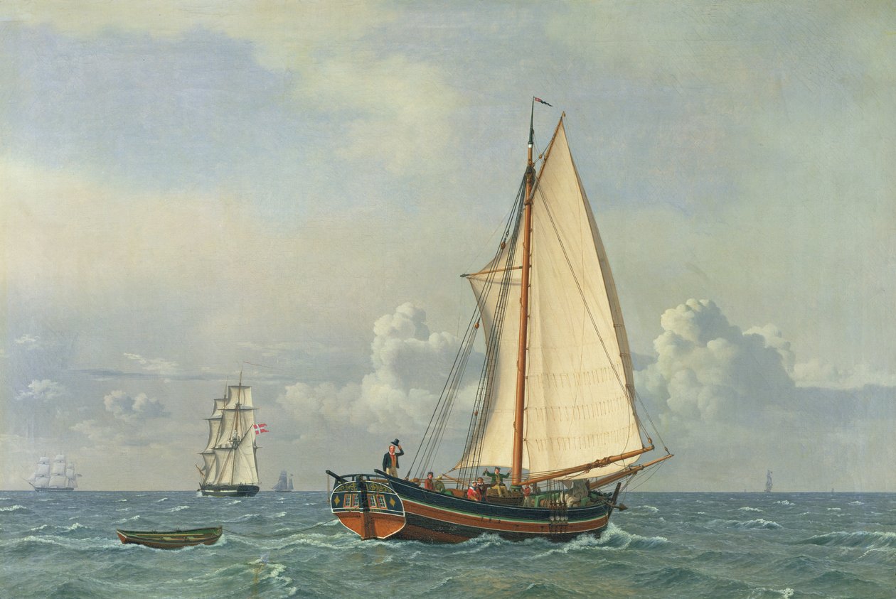 Meri, 1831 tekijältä Christoffer Wilhelm Eckersberg