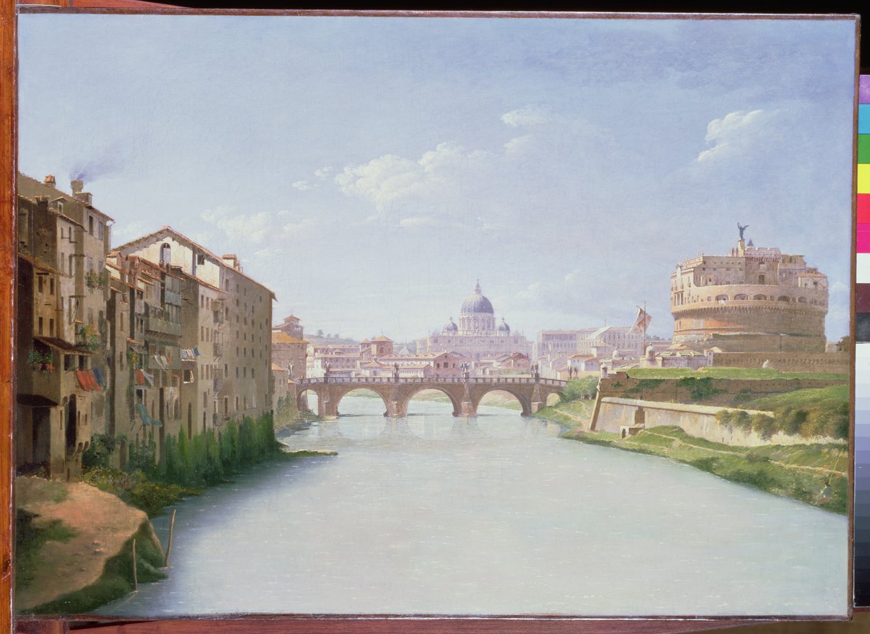 Näkymä Ponte ja Castel Sant
