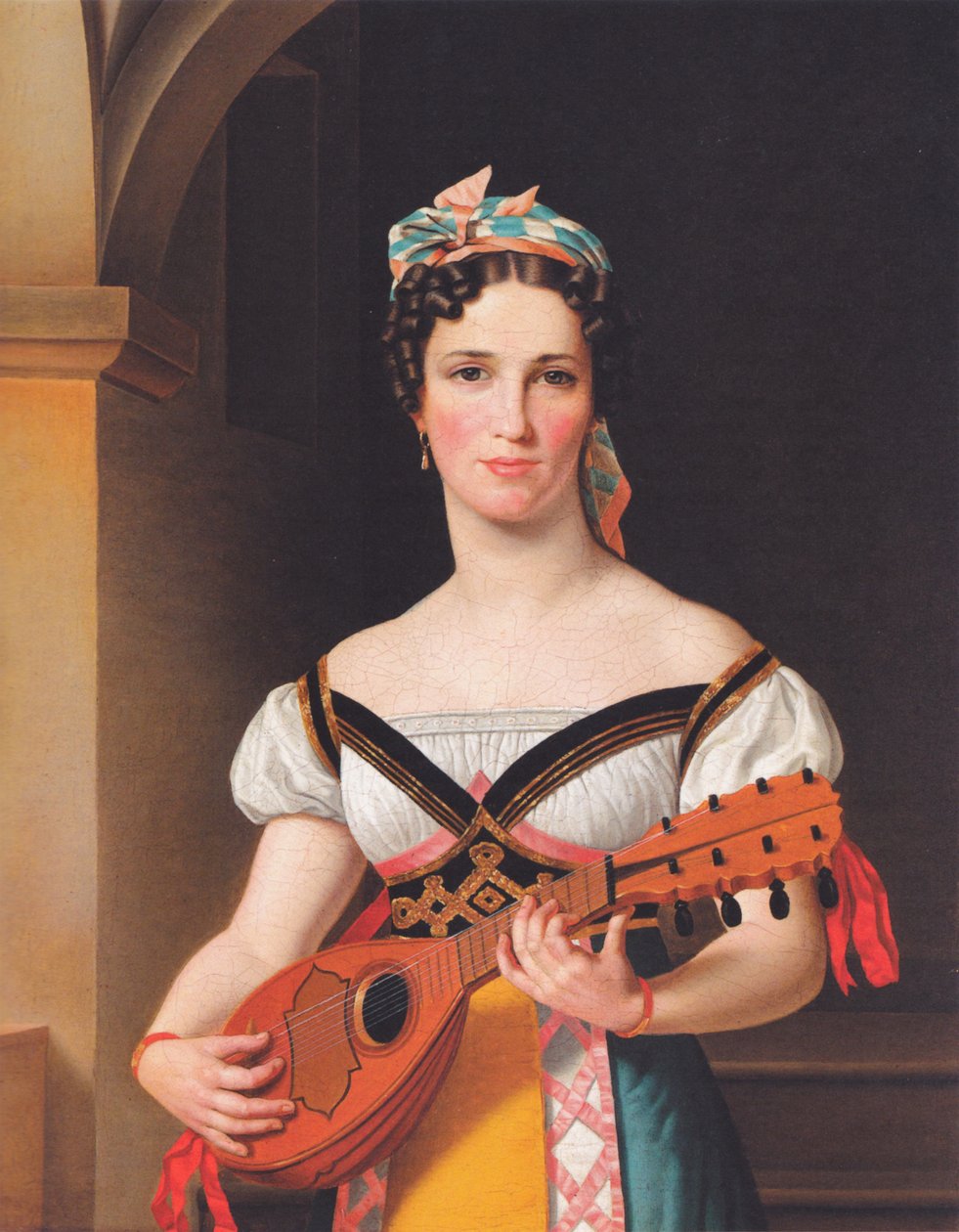 Tanskalainen: Saksalainen laulaja Emilie Pohlmann Preciosana Saksalainen laulaja Emilie Pohlmann Preciosana. tekijältä Christoffer Wilhelm Eckersberg