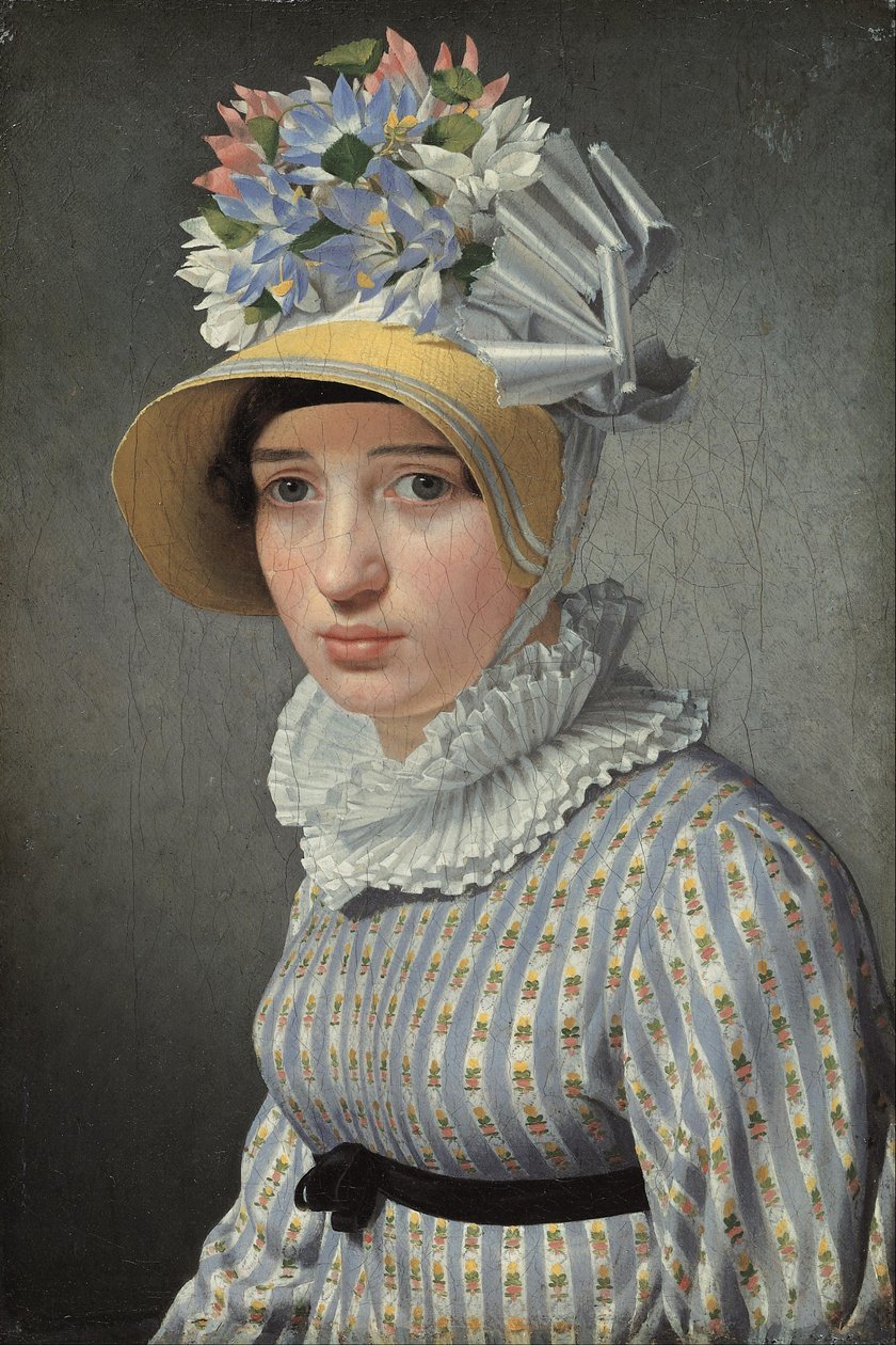 Muotokuva mallin Maddalena tai Anna Maria Uhdenin muotokuvasta tekijältä Christoffer Wilhelm Eckersberg