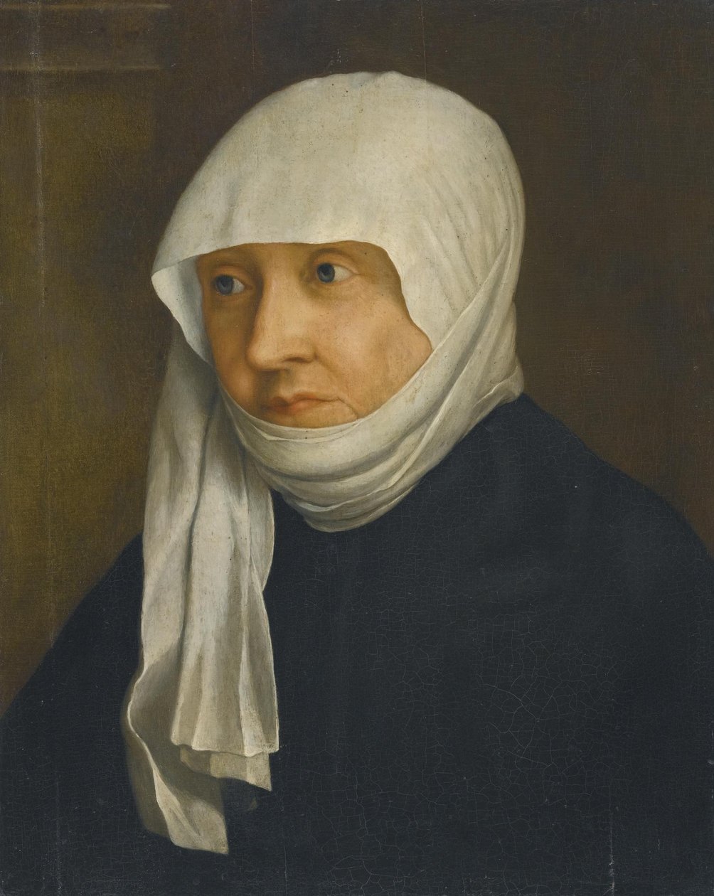Naisen muotokuva, jonka uskotaan olevan Sabina Baijerilainen (1492-1564). tekijältä Christoph Amberger