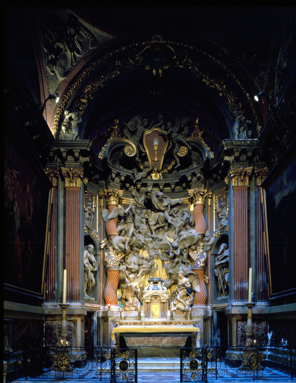 Corpus Dominin kappelin alttaritaulu - Cathedrale Sainte Marie Majeure, Toulon tekijältä Christophe Veyrier