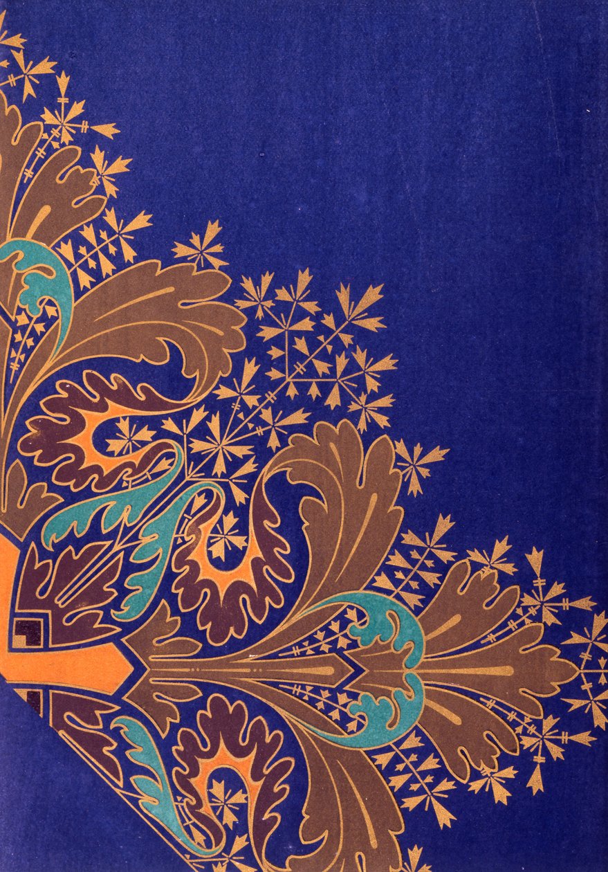 Kuvio, kuvitus Christopher Dresserin julkaisusta "Studies in Design", julkaistu 1876 tekijältä Christopher Dresser