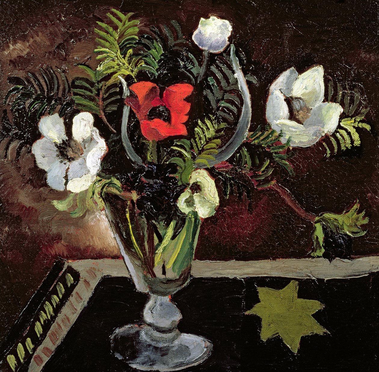 Anemones lasissa tekijältä Christopher Wood