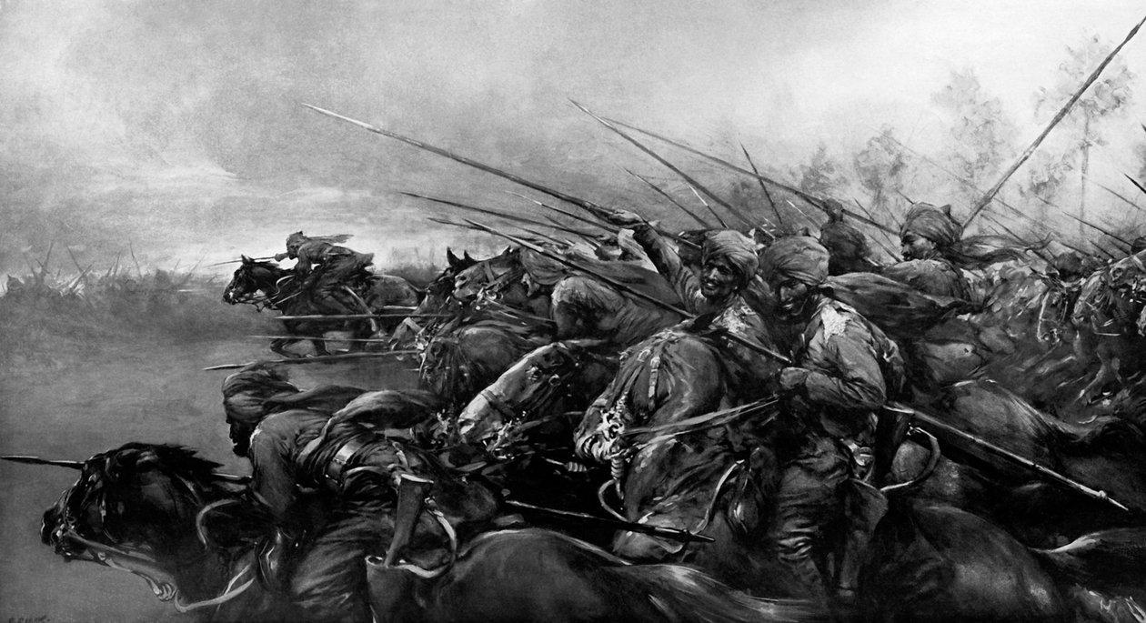Bengal Lancers toiminnassa tekijältä Christopher Clark