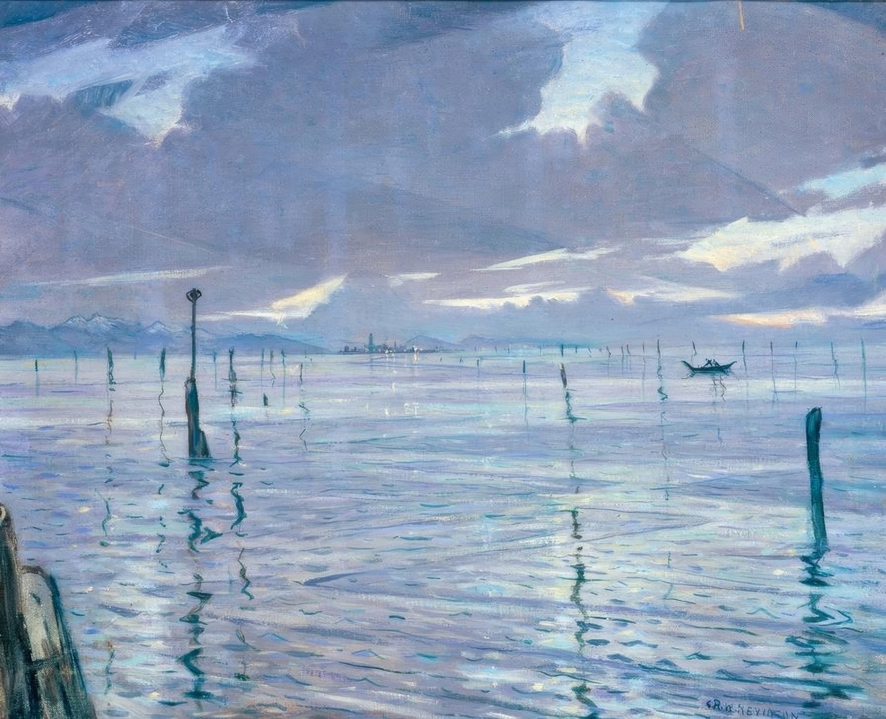 Torcello, Venetsia) tekijältä Christopher Richard Wynne Nevinson