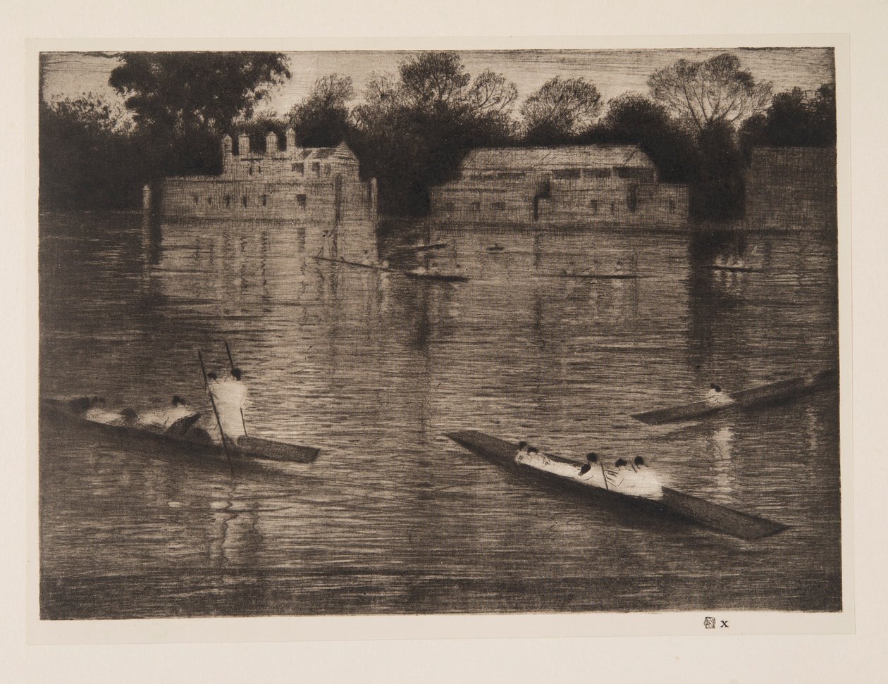 Sunnuntai-ilta, pubi. 1926. tekijältä Christopher Richard Wynne Nevinson